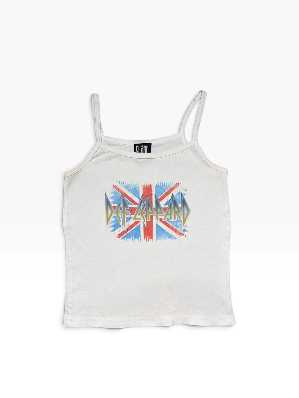 VTG 90s Giant Def Leppard Strappy Tank Top
